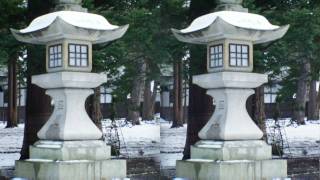 Sony NEX-5 \u0026 Loreo 3D Lens - 3D Shrine