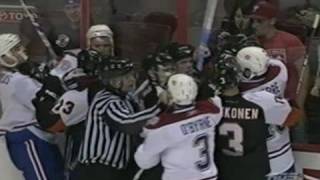 Guillaume Latendresse vs Joffrey Lupul Oct 13, 2008