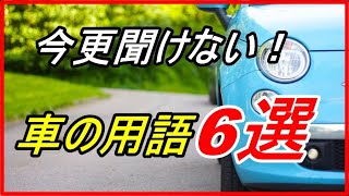 【車の雑学】今更聞けない車の基本用語ボディ編6選！？【funny com】