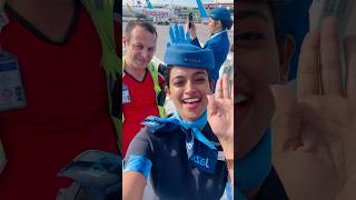 ✈️വായ് നോക്കി നിന്ന് flight പോയേനെ 🫣| cabin crew | cheerswithash | shorts