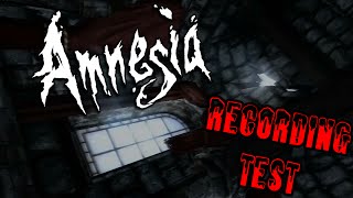 Channel opening: Testing to record - Amnesia