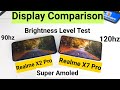 Realme x7 pro vs realme x2 pro display brightness colours indepth review