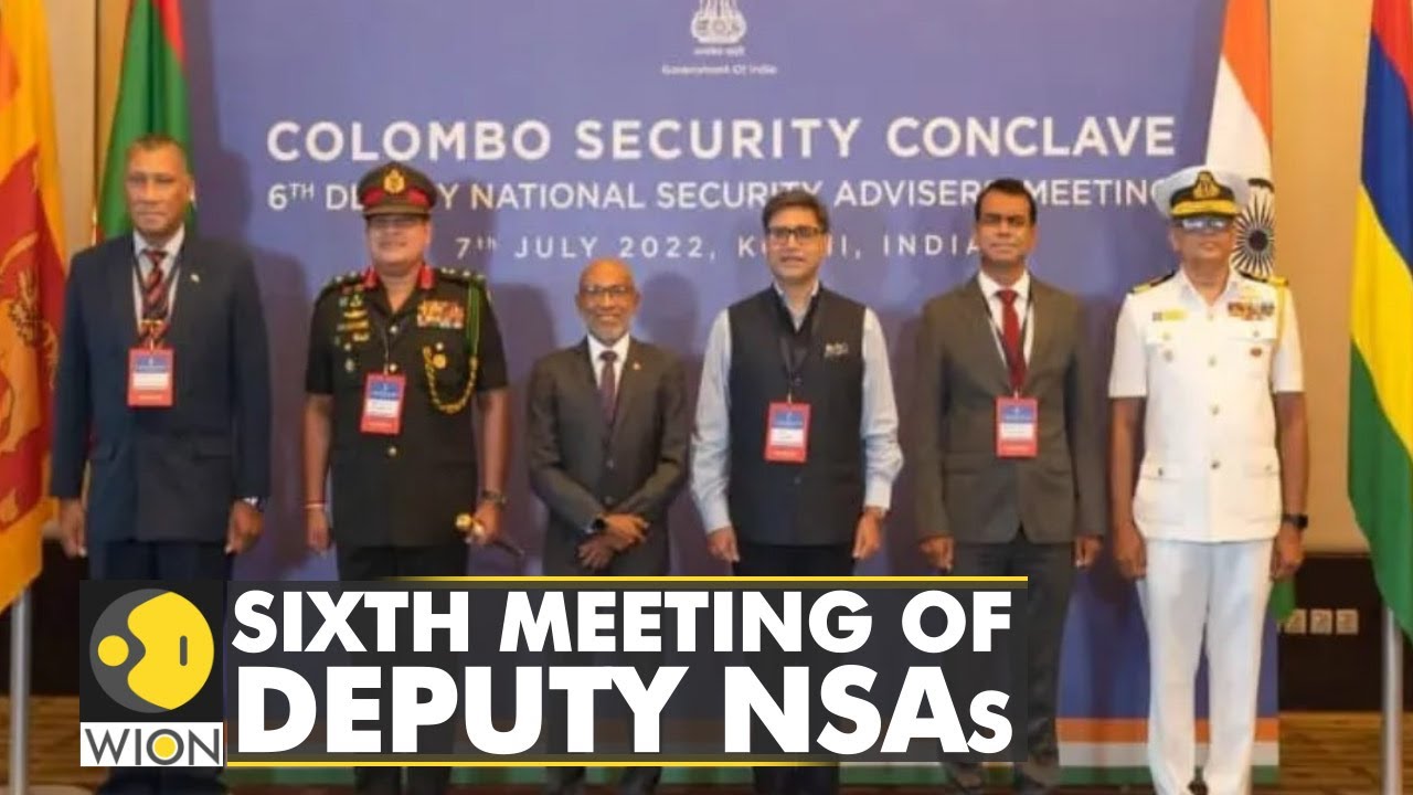 Sixth Deputy NSA Level Meeting Of Colombo Security Conclave Concludes ...