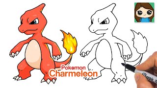How to Draw Pokemon Charmeleon