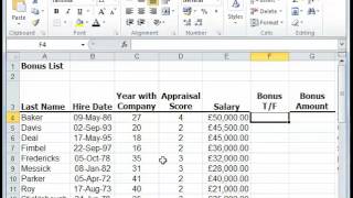 Excel 2010 Nesting functions - putting functions within functions