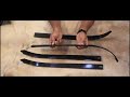 wooden recurve takedown bow by woodsman pakistan part 2