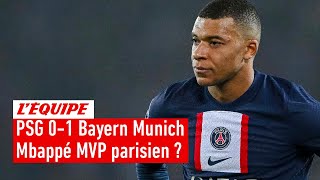 PSG 0-1 Bayern Munich : Mbappé joueur parisien du match ?