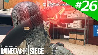 #26 プラチナ2帯の激戦ランクマ！ハイドがキレイに決まり過ぎ問題！！【R6S】