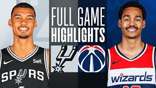 SPURS at WIZARDS | FULL GAME HIGHLIGHTS | January 20, 2024