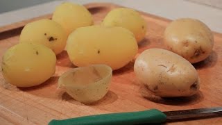 How to Easily Remove Potato Skins