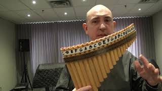 Learn to play Pan Flute. Secret Garden