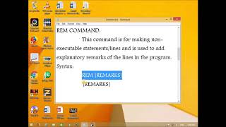 GW BASIC LESSON 15 REM COMMAND