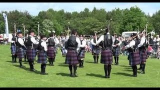 Bagpipes And Drums Music Of Carnoustie And Disctict Pipe Band Angus Scotland