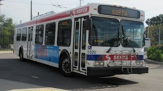 SEPTA 2002 New Flyer D40LF #5520 Startup @ Bells Corner!