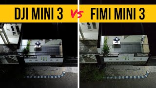 DJI Mini 3 vs FIMI Mini 3 - Manakah yang lebih bagus hasil kamera malamnya?