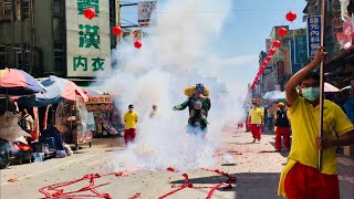 2022.4.10北港朝天宮莊儀團，金精、水精大將軍 ，入廟養兵換哨 #授贈無形文化資產 #民俗儀式 #早期將軍戰袍