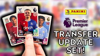 NEW UPDATE STICKERS! | PANINI PREMIER LEAGUE STICKER COLLECTION 2024 | TRANSFER UPDATE SET OPENING!