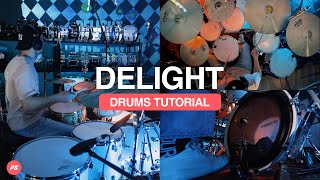 Delight | Winning Team | Planetshakers Official Drums Tutorial Video