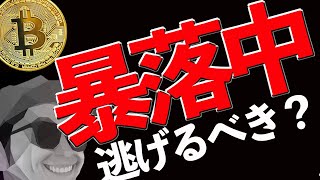 【緊急】暴落中⚠️逃げた方が良いですか⁉️に回答します。