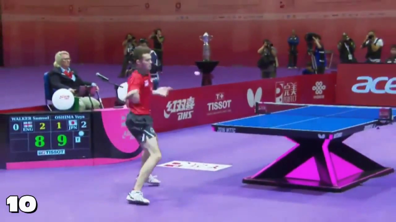 Top 10 Table Tennis Rallies 2016 Tabletennisdaily