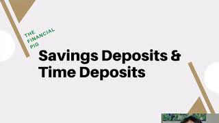 Savings and Time Deposits (English)