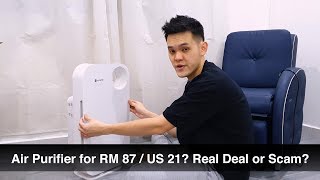 RM 87 / US$ 21 Air Purifier from Lazada? Real Deal or Scam?