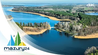 Mazury z drona FPV, Kanał Kula, styczeń 2025 r., 4K