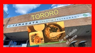 En dónde comer TORORO, la sopa de fideos con ñame (japanese yam) en FORT LEE, New Jersey.