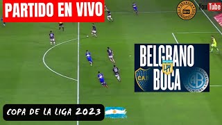 BELGRANO VS BOCA EN VIVO  ⚽️ ARGENTINA: COPA DE LA LIGA PROFESIONAL - JORNADA 8