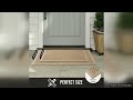 sturdy front door mat absorbent muddy dirt resist welcome door mats outdoor review