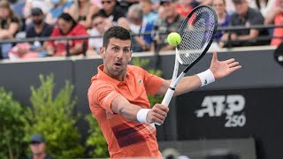 Novak Djokovic vs Daniil Medvedev Adelaide 2023