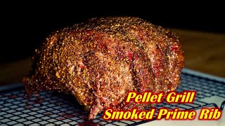 Smoked Prime Rib Roast | Pellet Grill Prime Rib
