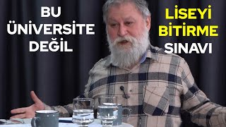 Prof Dr Ali Nesin üniversite sınavı hakkında düşüncelerini Ali Babacan'a anlattı