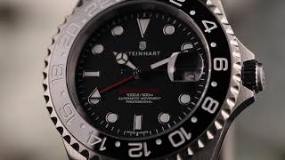 Ocean One GMT BLACK Ceramic | Steinhart Watches