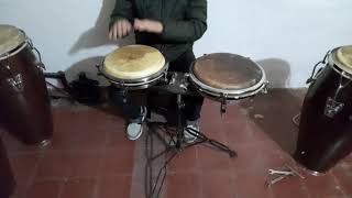 Congas Pearl compactas