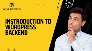 5. Instroduction to wordpress backend || Wordpress
