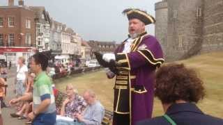 Windsor Town Crier Celebrates Birth of Royal Baby Boy