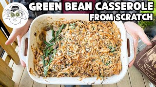 MEGA-CRUNCHY Green Bean Casserole | From Scratch