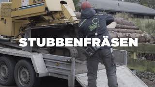 Stubbenfräsen mit Vermeer SC60TX | Behr Baumdienst