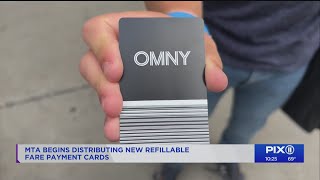 MTA debuts refillable OMNY card