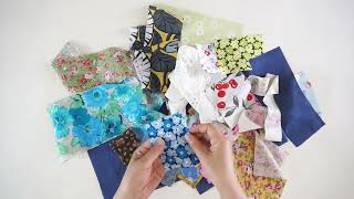 Don't throw away the scraps /It's very simple /4 - DIY hair band [Kim's sewing]