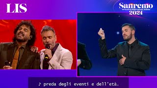 LIS Sanremo 2024 - Renga e Nek cantano un medley dei loro successi