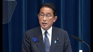 ４回目接種、８００万人拡大　原発最大９基稼働　岸田首相会見