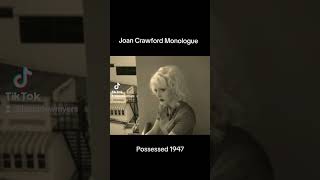 Joan Crawford Monologue - Possessed (1947) #tcm #oldhollywoodmovies #goldenageofhollywood #vintage