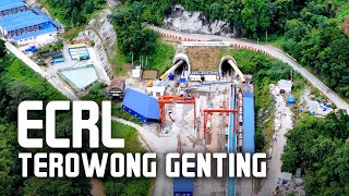 ECRL Terowong Genting, Bukit Tinggi, Bentong / Lebuhraya Kuala Lumpur Karak | East Coast Rail Link