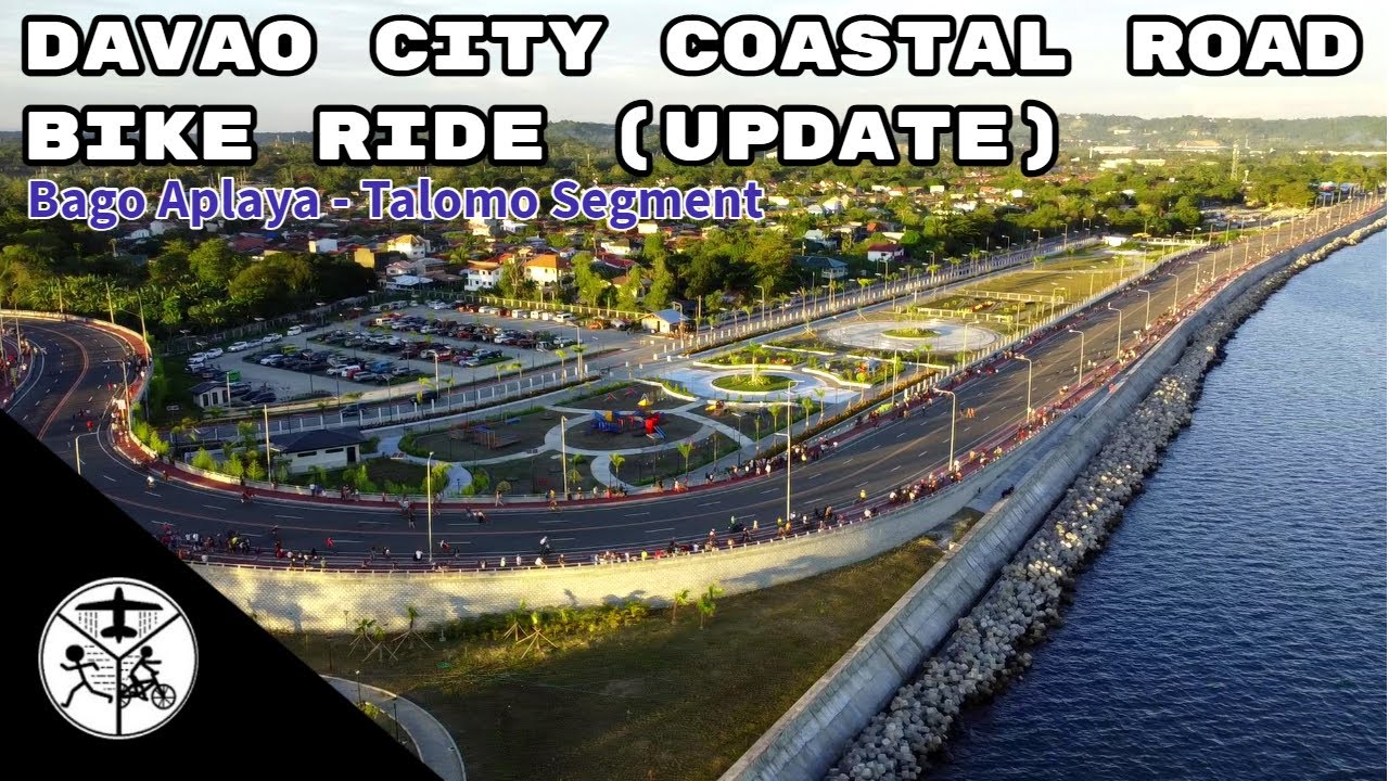 DAVAO BIKE RIDE | Davao City Coastal Road Update | Bago Aplaya - Talomo ...