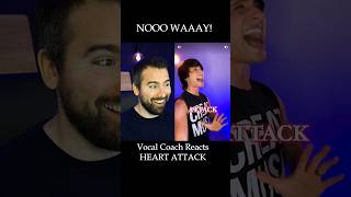 Heart Attack | DAVID MICHAEL FRANK | Vocal Coach Reacts
