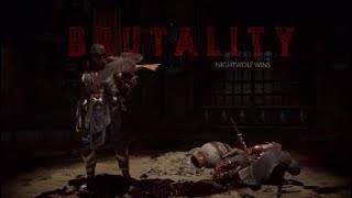 Mortal Kombat 11 Nightwolf's No Legs to Stand On Brutality