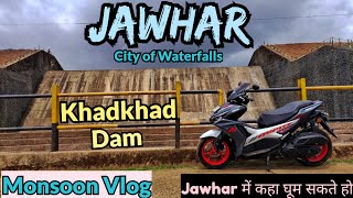 Jawhar Monsoon Bike Ride | Khadkhad Dam Jawhar | Best Waterfalls in jawhar | Rox Tourism