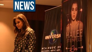 Hailee Steinfeld in Manila Press Conference (Livebeat)
